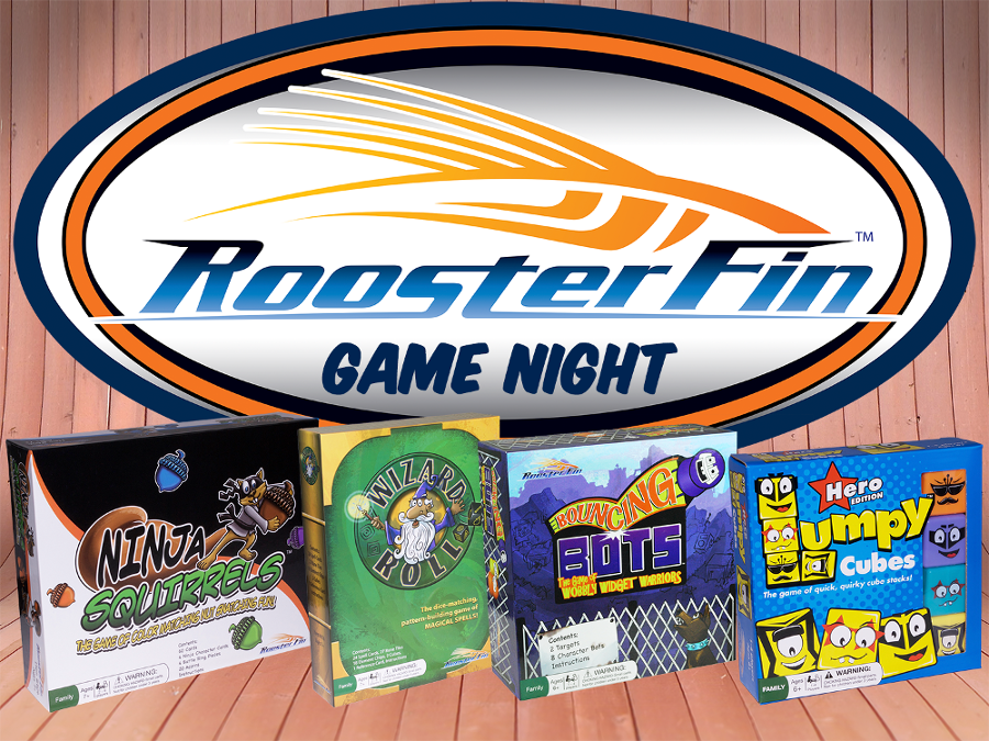 RoosterFin Fall Time Game Night