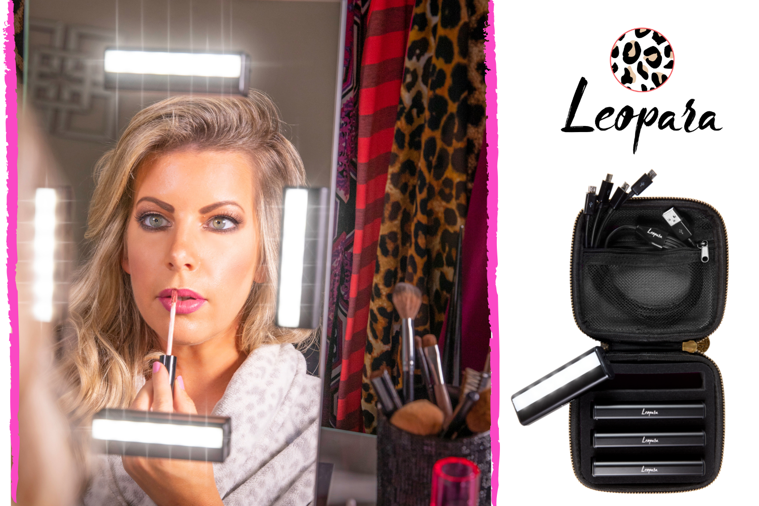 <small>Leopara Makeup Lighting System</small>