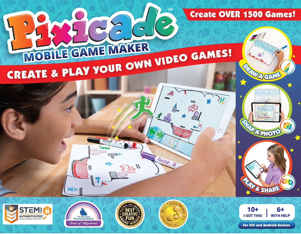 <small>Pixicade Video Game Maker Party</small>