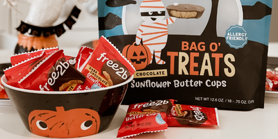 <small>Free2b’s Allergy Free Halloween Party</small>