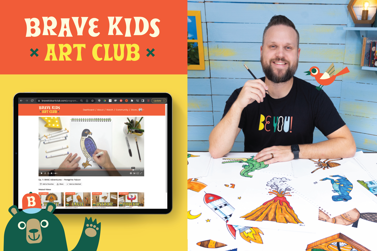 Brave Kids Art Club Giveaway