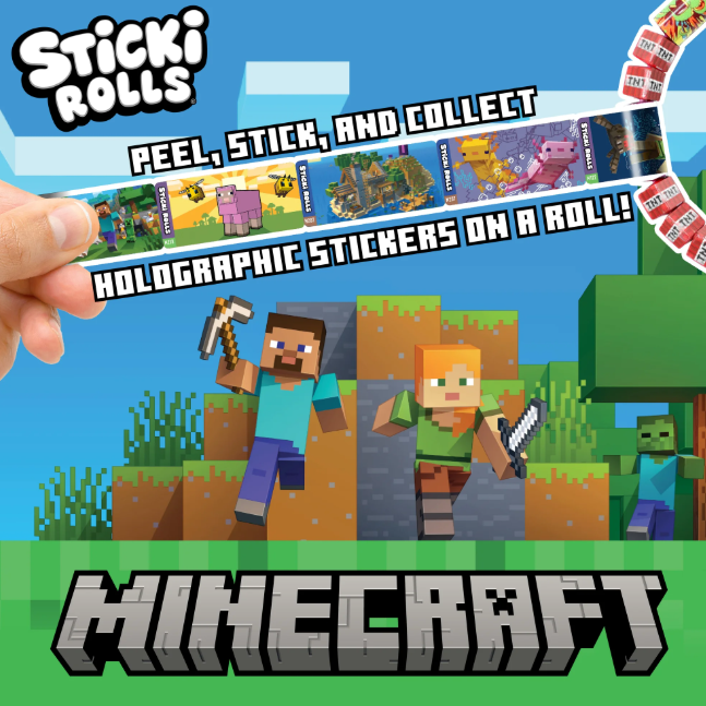 Minecraft Sticki Rolls TryaDeal